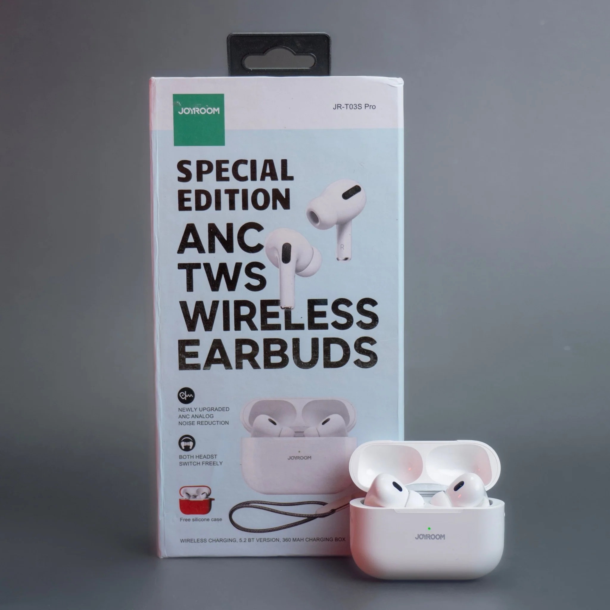 Joyroom AirPods 3 JR‑T03S Plus | Wireless Bluetooth Earbuds | HiFi Sound | Long Battery Life | Free Premium Case - Image 2