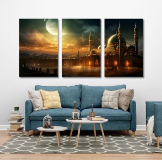 set of 3 Motivational sticky wooden frames for home office wall decore / sticky phototiles - Image 2