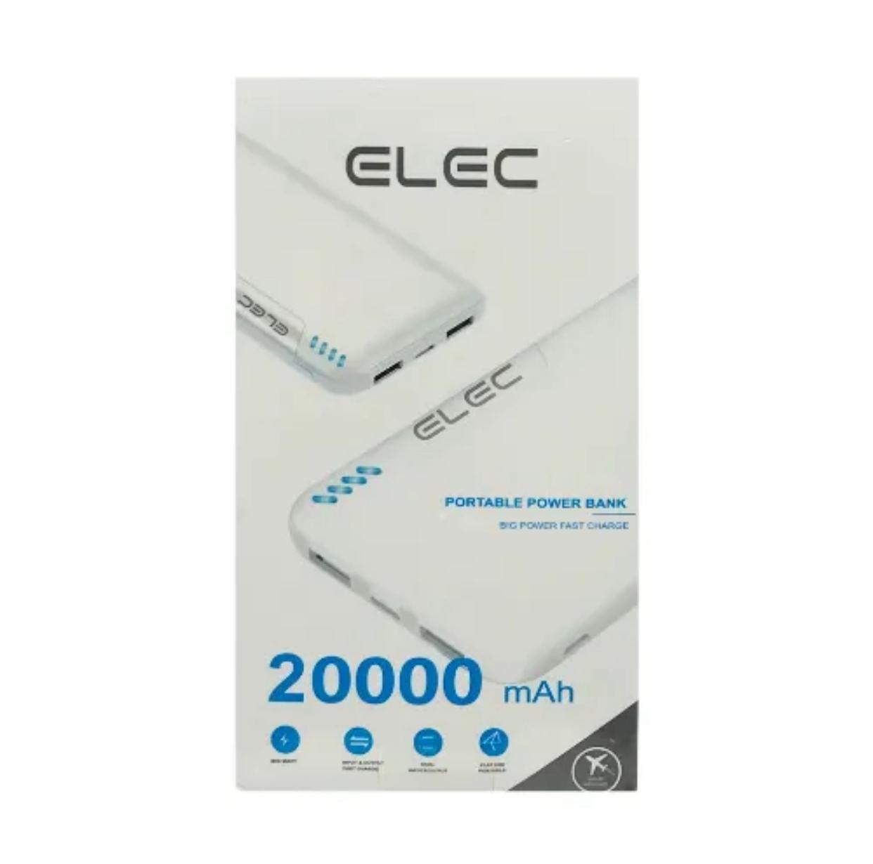 Elec 20000mAh Portable Power Bank Providing High Capacity Charging With Reliable Performance - Image 2