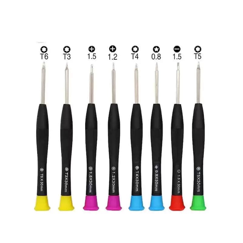 Screwdriver Set 8 in 1 SW‑6308A | Mobile Repairing Kit | Torx, Star, Cross & Slotted Screwdrivers - Image 4