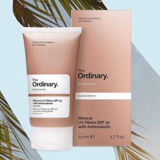 The Ordinary Mineral UV Filters SPF 30 With Antioxidants Providing Gentle Care Everyday Skin Protection Support - 50ML