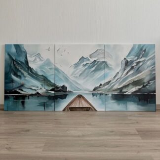 3pcs Peace Design Stickytiles Frames Providing Modern Style Elegant Look Artistic Appearance