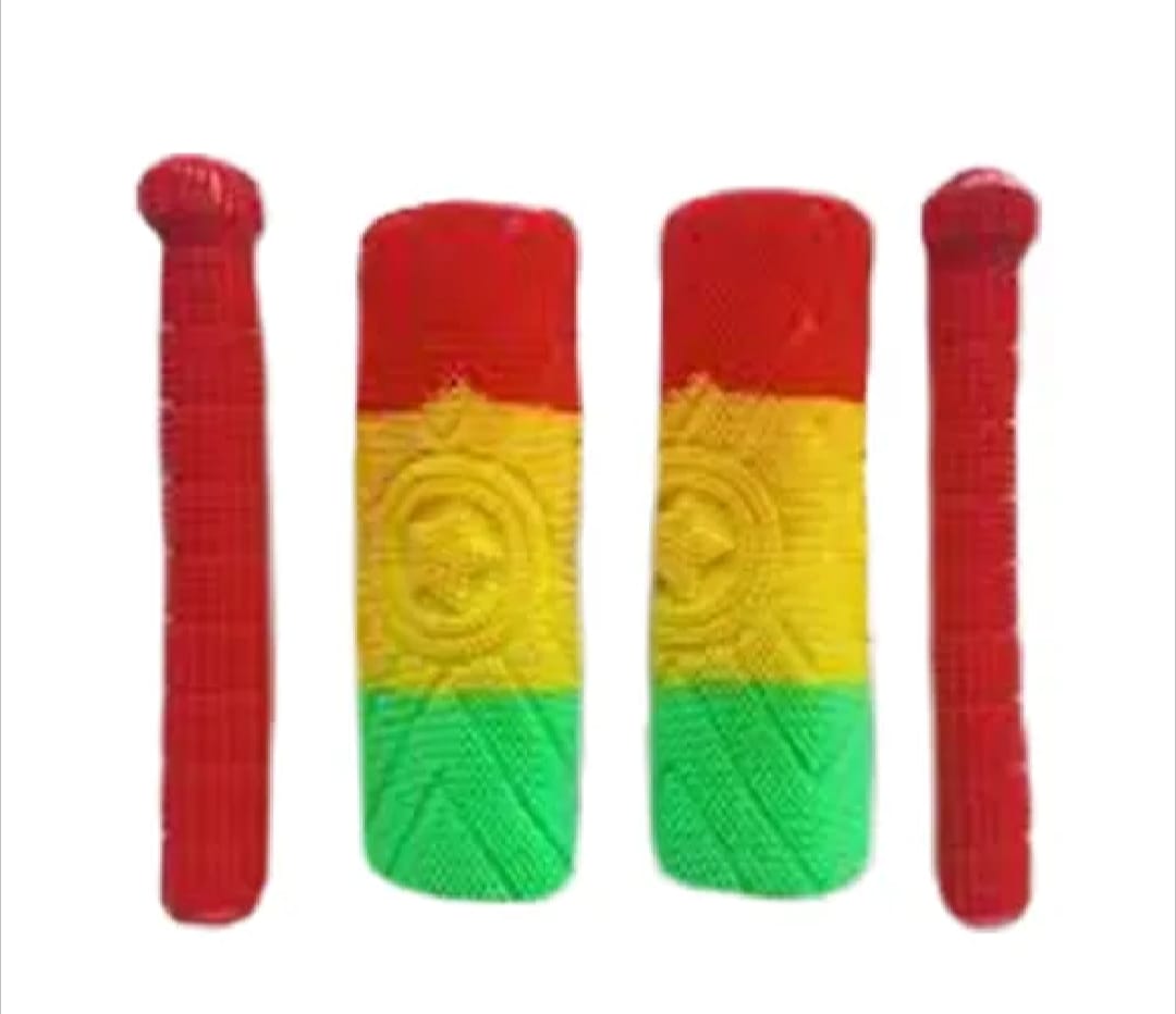 Rubber Bike Handle Grip Cover With Clutch And Brake Cover Providing Durable Quality Comfortable Use (Random Color) - Image 3
