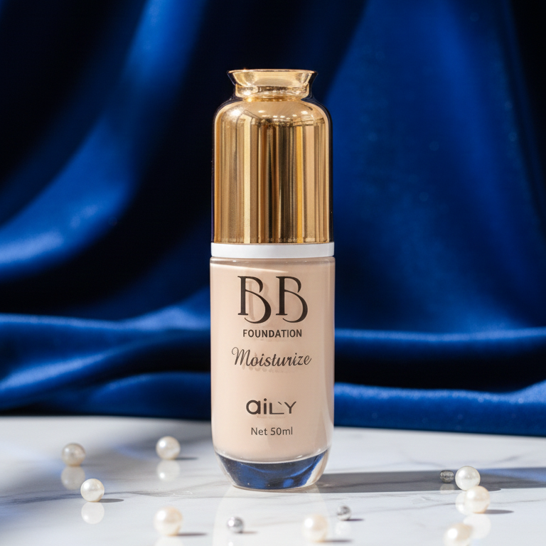 Aily BB Foundation – Moisturizing Liquid Foundation | 50ml | Smooth, Natural & Hydrating Coverage - Image 3