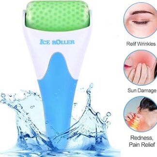 Ice Roller for Face & Eye Puffiness Relief, Cold Gel Ice Face Roller Massager - Ice Roller Cool Roller For Face Eye Body Facial Shaping Anti Wrinkle Ice Roller Massager Smooth Skin ( Random Color )
