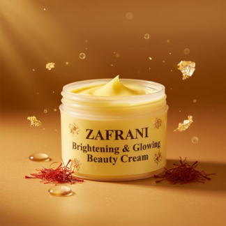 Zafrani Brightening & Glowing Beauty Cream | Radiant, Soft & Nourished Skin | Skin Lightening & Hydrating Formula (100g)