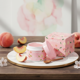 Bioaqua Peach Extract Exfoliating Face Gel Cream – Gentle Peeling Fruit Acid Formula for Smooth, Fresh & Radiant Skin