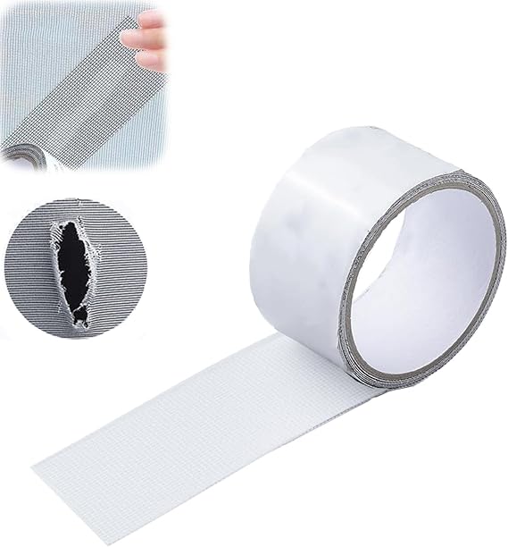 Mesh Roll Tape Window Screen Repair Patch | Keep Mosquitoes Out with Our Anti-Insect, Self-Adhesive Mesh Patch Tape - 2 meter - Image 2