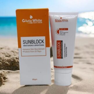 Gluta White Advanced Sunblock SPF 60+ – Broad Spectrum UV Protection