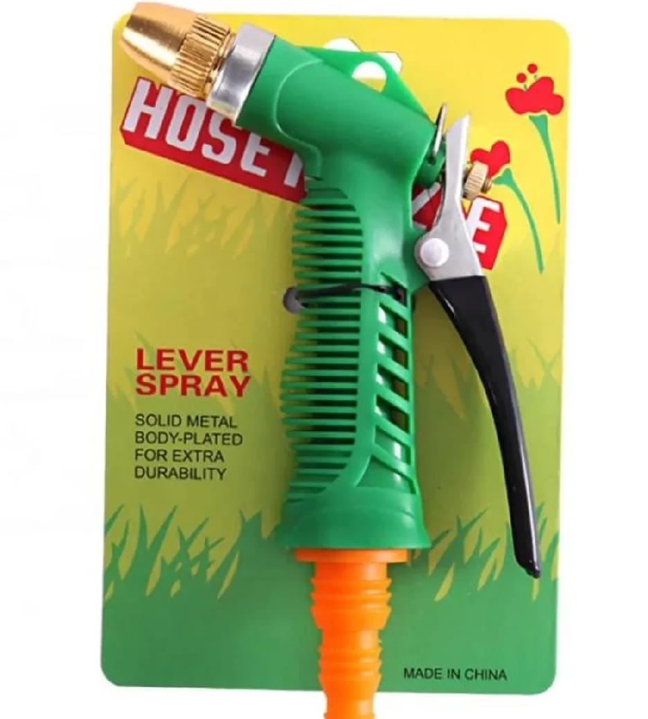 Water Spray Brass Nozzle Gardening Planter High Pressure Water Sprayer With Trigger Spray For Garden Car Washing And Bike Cleaning - Image 4