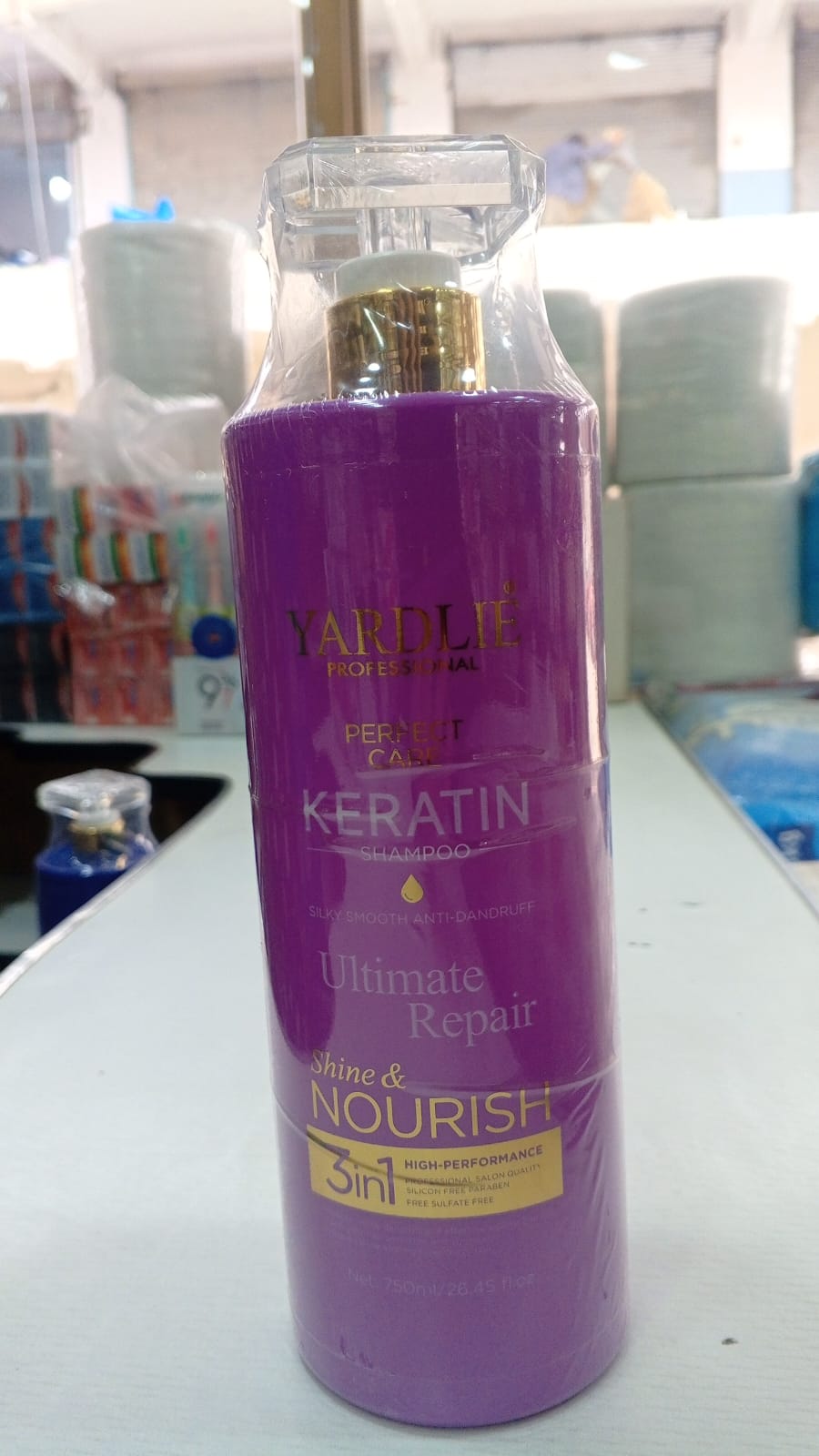 Yardlie Keratin Shampoo | Professional Perfect Care | 750 ml | Anti‑Dandruff & Frizz Control - Image 5