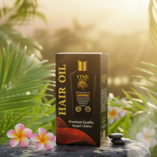 Fine Roots Hair Oil Providing Gentle Care Nourishing Formula Strengthening  Healthy Scalp Support And Everyday Use