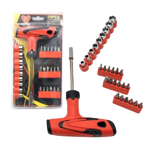 28‑Pcs Screw Tool Set | High‑Quality Screwdrivers & Bits | Durable Repair & Assembly Kit - Image 2