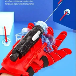 Spiderman Web Dart Shooter | Kids Spider Launcher Toy | With or Without Gloves