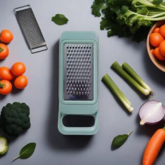 Multi-Purpose Vegetable Cutter & Grater | Handheld Manual Veg Slicer for Kitchen