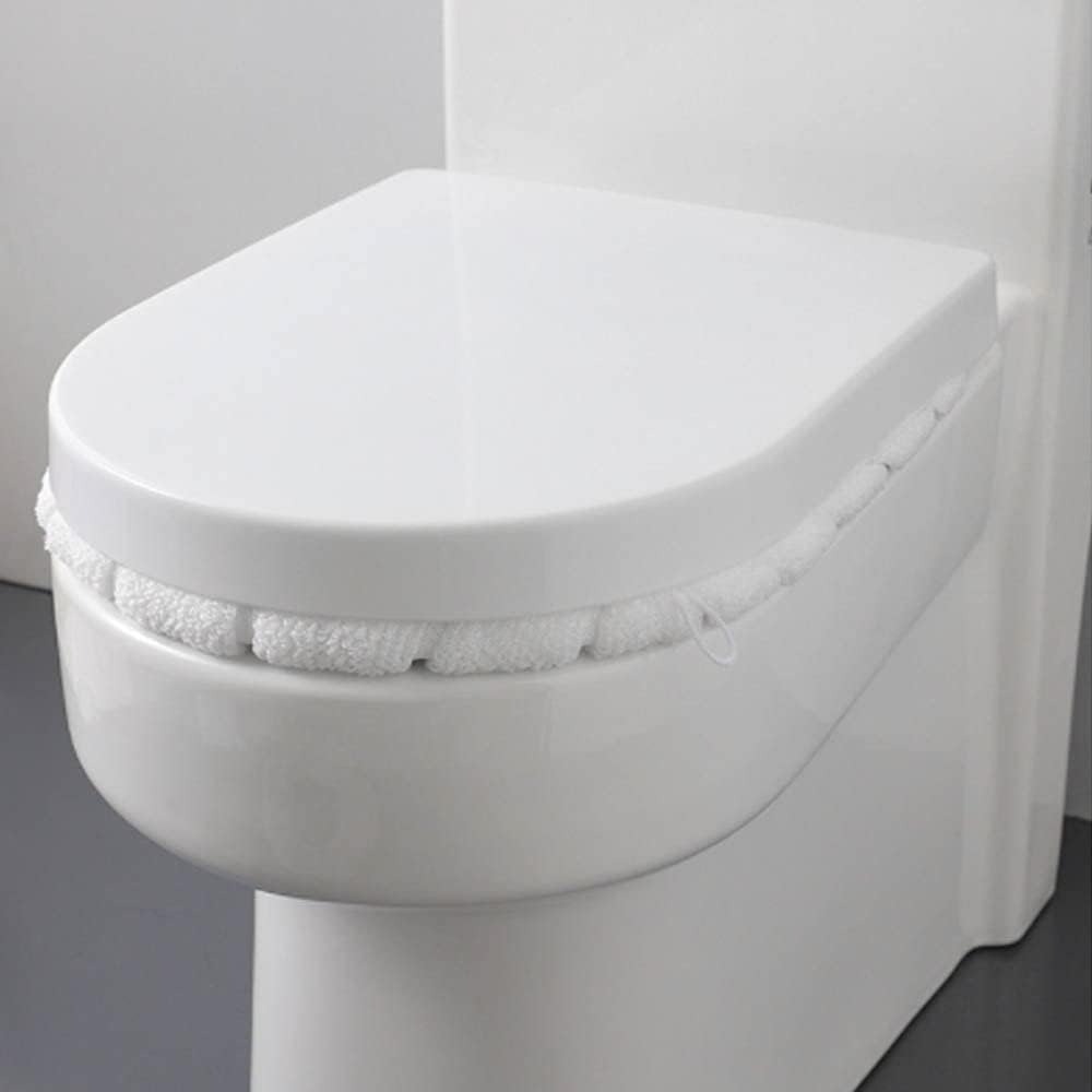 Universal Soft-Touch Cushioned Toilet Seat Cover – Machine Washable Plush Comfort - Image 3