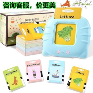 Talking Flash Cards For Kids Providing Durable Quality Comfortable Use Reliable Performance Educational Support (Random Color)