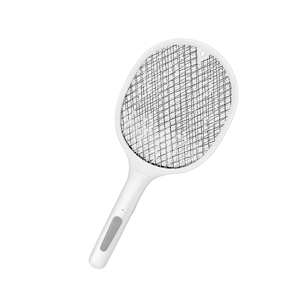 Rechargeable Electric Mosquito Killer Racket 2 In 1 LED Flash Light (Random Color) - Image 4