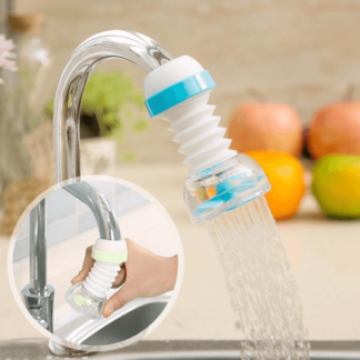 Kitchen Shower Splash Fan Faucet With Clip Water-saving Filter tap nozzle extended  Each ( Random Color )
