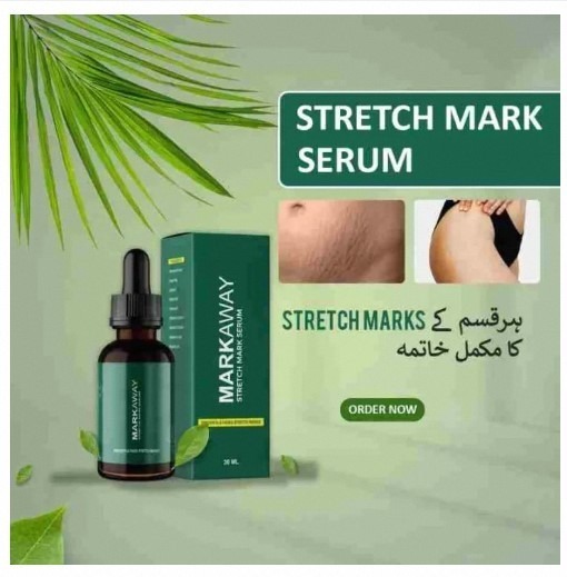 Markaway DermaRepair Stretch Mark Therapy Serum Advanced Care For Skin Smoothness Restoration And Visible Mark Reduction - 30ML