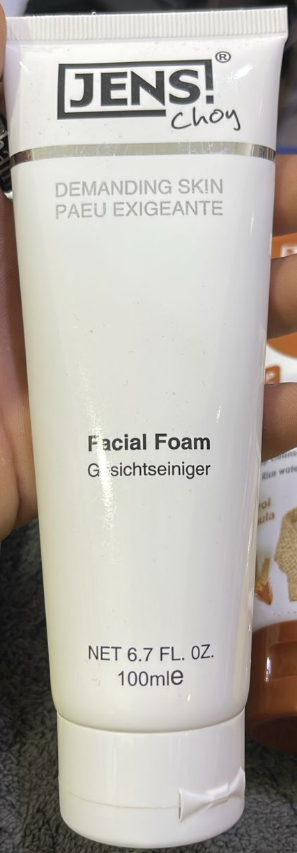 Jens Choy Demanding Skin Facial Foam Providing Gentle Cleansing With Nourishing Care And Refreshing Finish - 100ML - Image 3