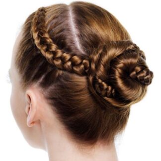 beautiful  French Braid Hair Ladies Bun Making Tool / Hair Styling French Twist Magic Bun Hair Maker