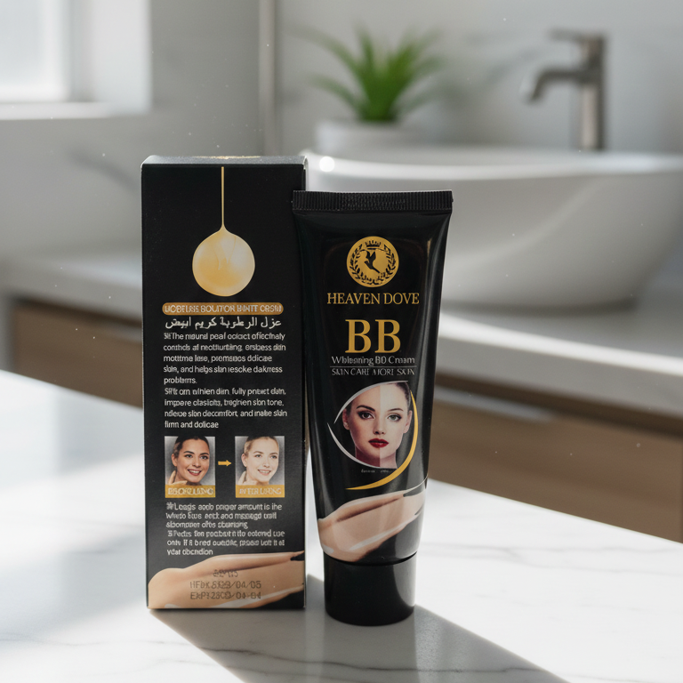 Heavan Dove BB Whitening Cream Providing Gentle Care With Soft Texture Brightening Effect - 120g