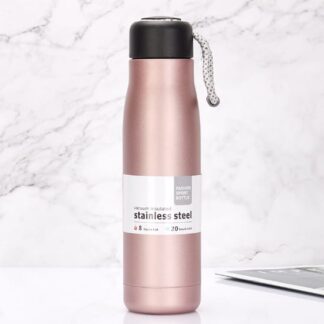 Premium Vacuum Insulated Stainless Steel Sport Bottle 500ml ( RANDOM COLOUR )