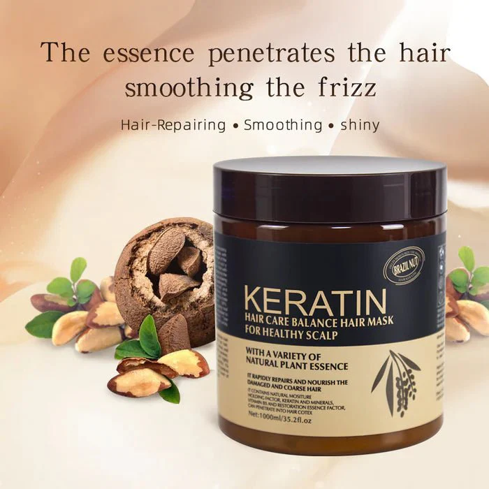 Keratin Hair Care Balance Mask And Treatment For Healthy Scalp Providing Nourishing Effect With Reliable Quality - 500ML