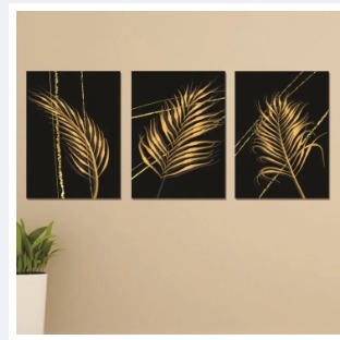 Set of 3 Wall Art Wooden Phototile Frames for Wall Decor - Image 2