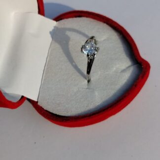 Elegant Stainless Steel Eternal Promise Couple Ring Set Featuring a Sparkling Solitaire Engagement Ring and a Sophisticated Modern Band for Lovers ( free size )