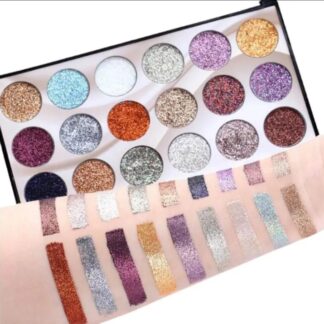 Mocallure Professional 18-Color Glitter Eyeshadow Palette – Bold, Shimmering Shades for Every Look