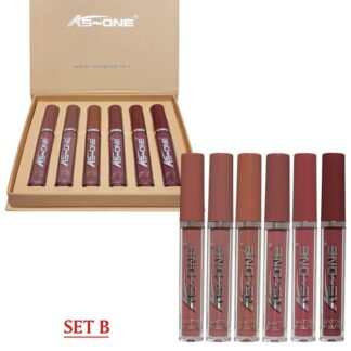 KS One 6 PCS Lipgloss Set Premium Quality Gloss Collection Smooth Application Long Lasting Shine For Everyday Makeup