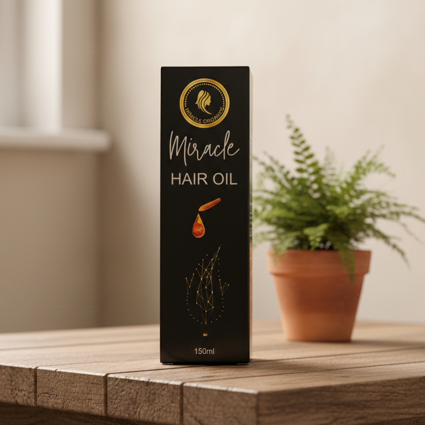 Miracle Elixir Noir Intensive Hair Revival Luxury And Growth Repair Oil For Strong Healthy And Nourished Hair - 150ML - Image 3