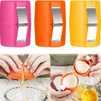 Egg Shell Opener – Durable Design, Smooth Cutting, Comfortable Grip | Easy Egg Opening Tool for Kitchen & Daily Cooking Use