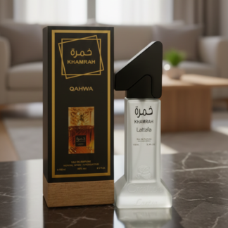 Khamrah by Lattafa Perfume | 100 ml | Long‑Lasting Fragrance | 4 Hours Wear | Made in Pakistan