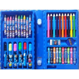 42-Piece Complete Coloring Kit for Kids – Themed Crayons, Markers, Pencil Colours & Art Accessories
