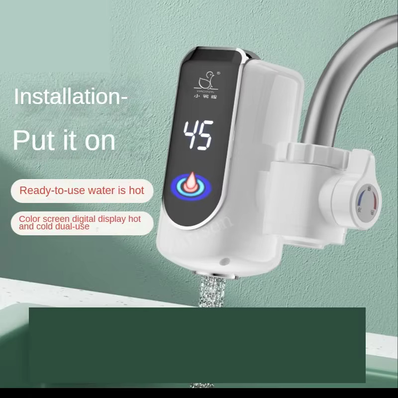 3000W Electric Water Heater Tap Instant Hot Water Faucet Heater Cold Heating Faucet Tankless Instantaneous Water Heater (Random Color) - Image 5