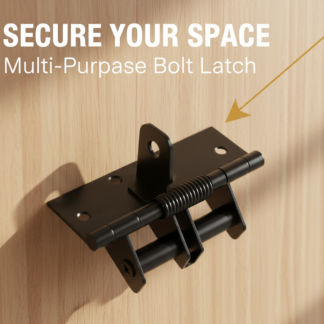 Heavy-Duty Adjustable Self-Closing Door Hinge – Automatic Spring-Loaded Door Closer for Cabinets, Screens, and Interior Doors ( random colour )