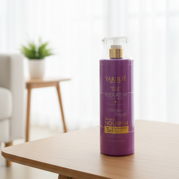 Yardlie Keratin Shampoo | Professional Perfect Care | 750 ml | Anti‑Dandruff & Frizz Control - Image 4