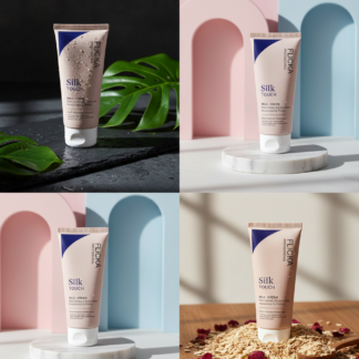 Flicka Professional Silk Touch Milk-Cream Concentrate – 3-in-1 Moisturizer, Primer & Makeup Remover