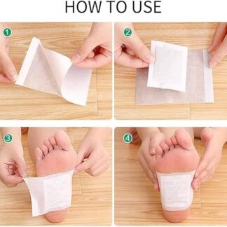 Kiyome Kinoki Detox Foot Pads | Pain-Free Cleansing Pads for Toxin Removal, Stress Relief & Improved Vital Organ Function | Red & Blueberry Variants (Random Variant)