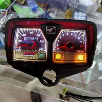 Speedometer for CG 125 Motorcycle | Honda 125cc Bikes With Meter Colour Lights (Complete meter with box)