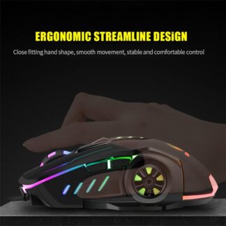 Gaming Glowing Mouse Backlit E-sports Colorful LED Light Mouse For Laptop PC Computer Gamer