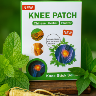 Herbal Knee Pain Relief Patch – Heat Therapy for Joint & Muscle Comfort, Natural Ingredients Pack Of 10 Pcs
