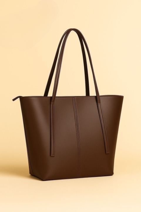 1 Piece Tote Handbag Elegant Design Premium Quality Smooth Finish Easy Carry