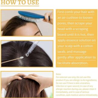 Anti-Greying Hair Spray | Drakkar Spray for Hair | Organic Ganoderma Inverted Essence for Grey Hair | Darkens Hair Naturally Without Damage - 30ML