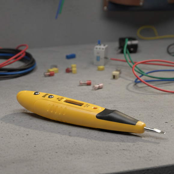 Digital Voltage Test AC DC Tester Professional Electrical Tool for Accurate Measurement - Image 3