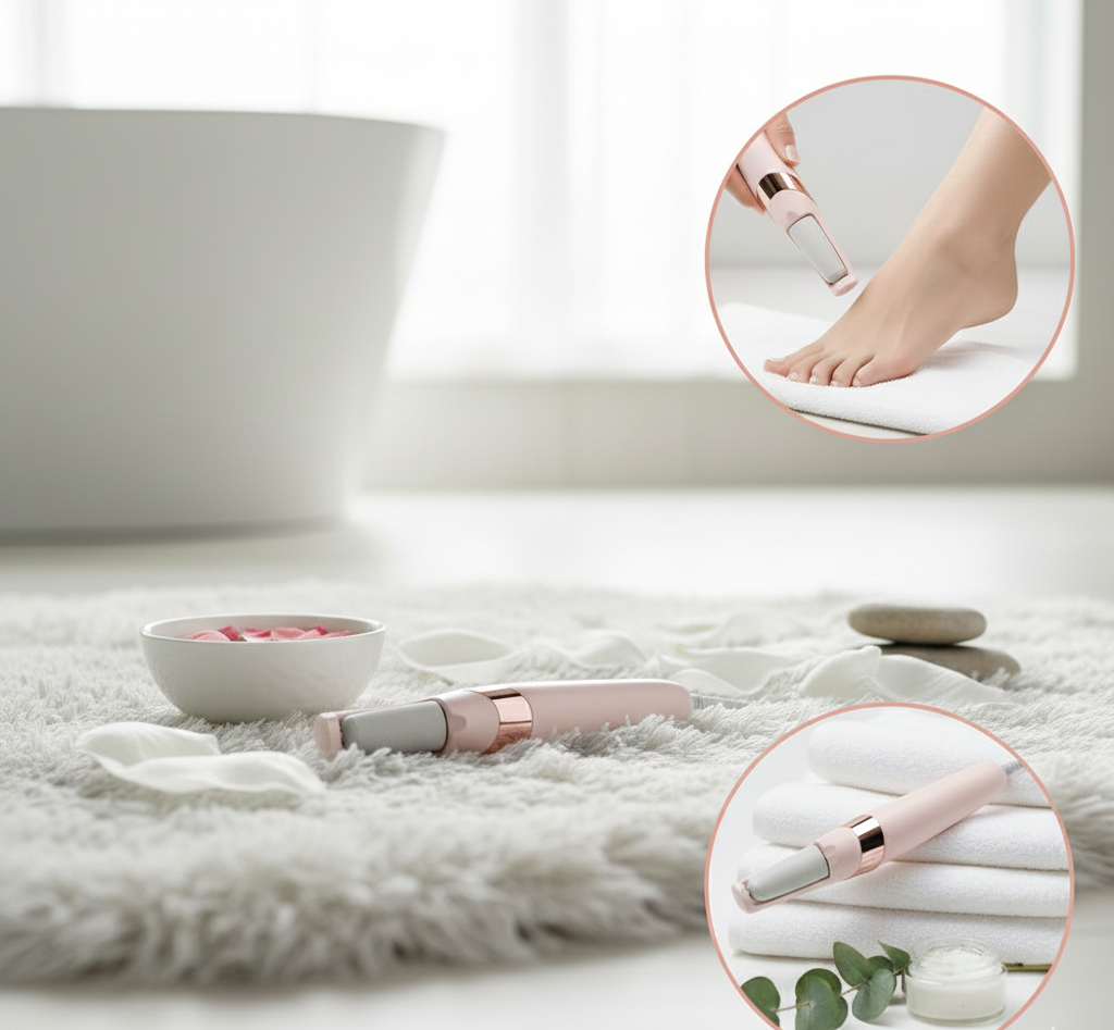 Rechargeable Electric Pedi Foot Filer – Powerful Callus Remover for Cracked Heels & Dead Skin | Smooth, Soft & Salon-Quality Feet at Home - Image 4