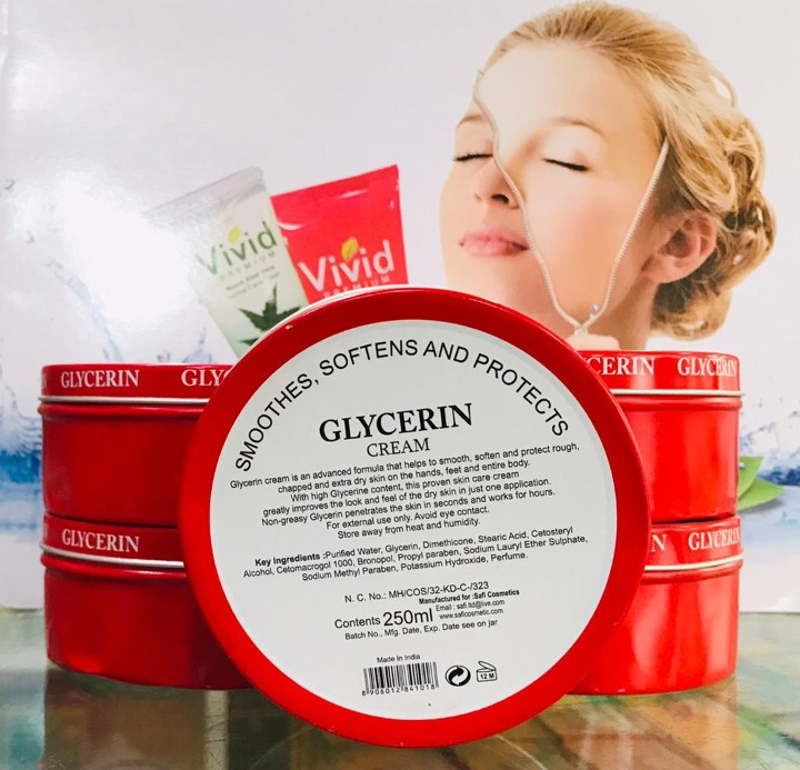 Glycerin Cream For Softness And Moisturizing Skin Premium Quality Smooth Texture Gentle Formula - Image 3